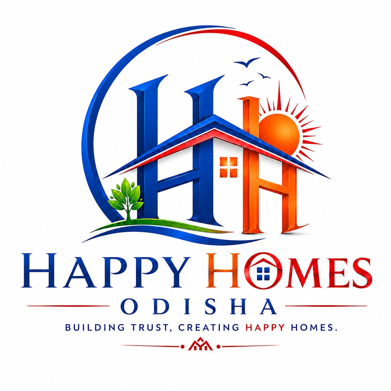 Happy Homes Odisha logo